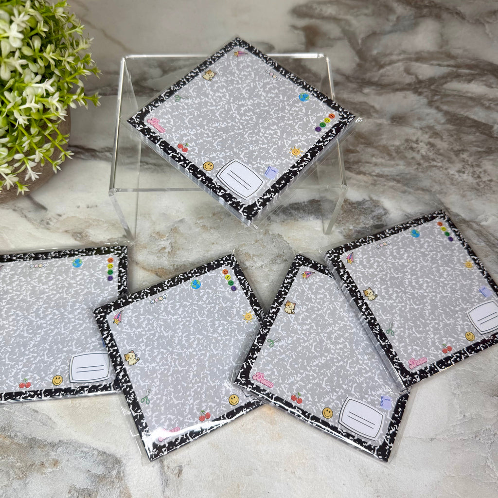 The Sticky Note Collection - Teacher Composition Notebook