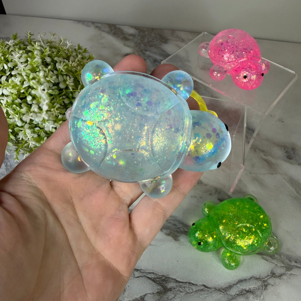 Squishy Toy - Glitter Turtle #1