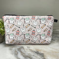 Pouch - Tooth Dental Hygiene on Pink